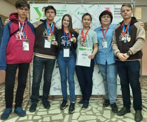 Серебряные медали Всероссийского турнира юных физиков