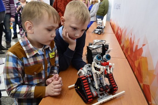 Детский технопарк на Неделе высоких технологий ЕВРАЗ HI-TECH СибГИУ #BARDIN WEEK